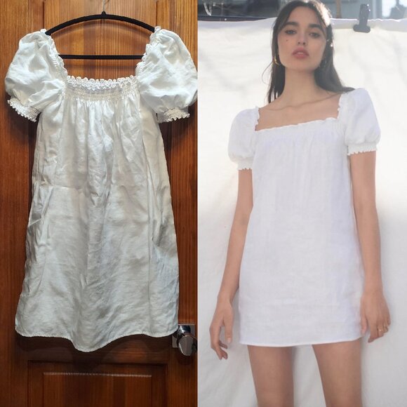Reformation Dresses & Skirts - Reformation Carsen Linen Dress, Size XL